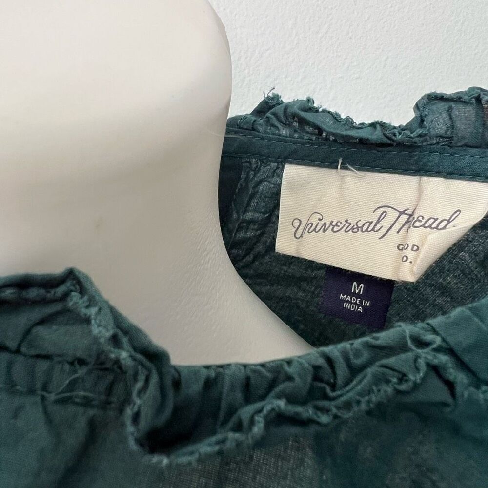 Universal Thread Puff Sleeve Peplum Top - Picture 4 of 7
